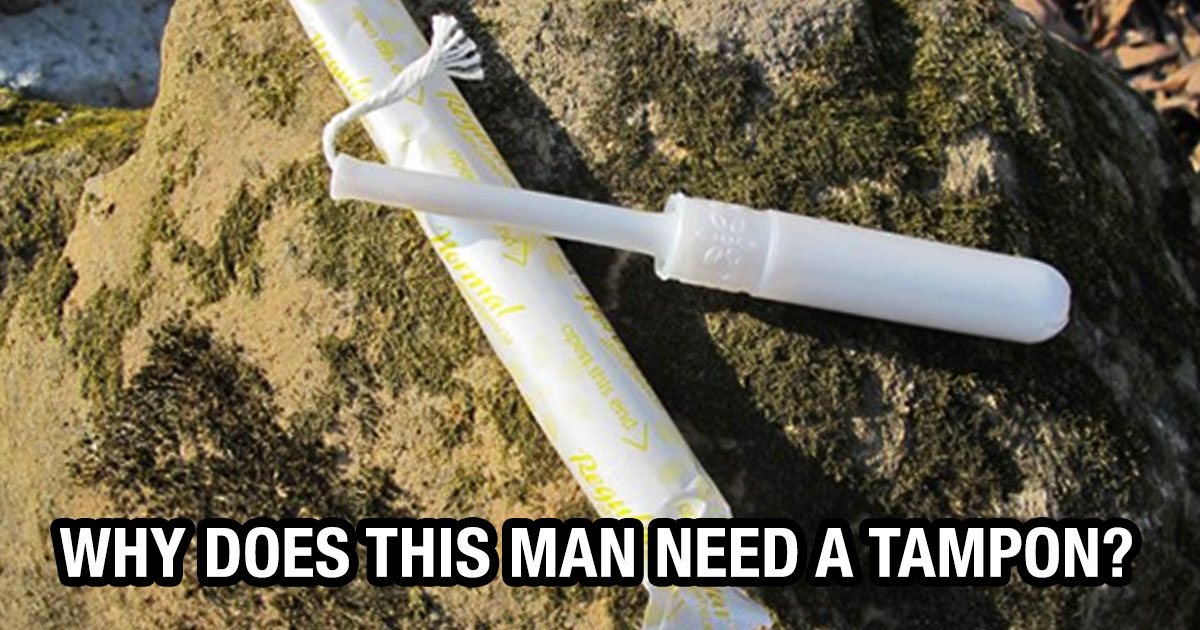 Yes, that's a Tampon in my mouth : The Swiss Army Survival Tampon : 7  Survival Uses - WillowHavenOutdoor Survival Skills