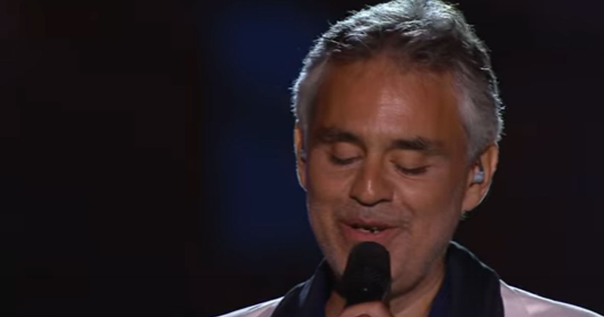 Andrea Bocelli Sings Elvis' 