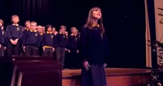 Shy Girl Takes Centre Stage And Sings Powerhouse Version of “Hallelujah”