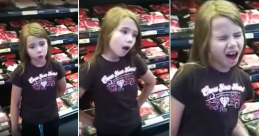 8-Year-Old Gives Impromptu Performance Of Adele Song