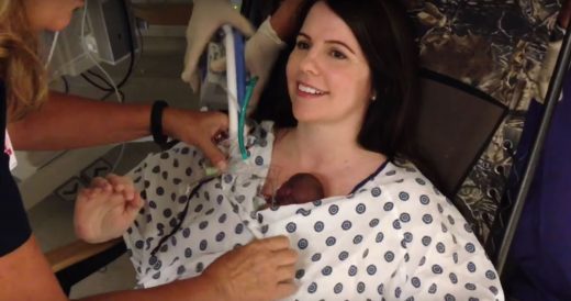 8 Nurses Help Mom Hold 12oz Baby Girl For First Time And She’s Overjoyed