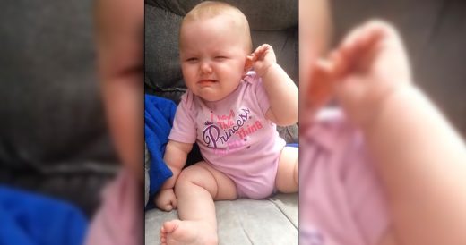 Baby Girl Hilariously Fake Cries In Front Of Mommy And Has The Internet In Stitc...