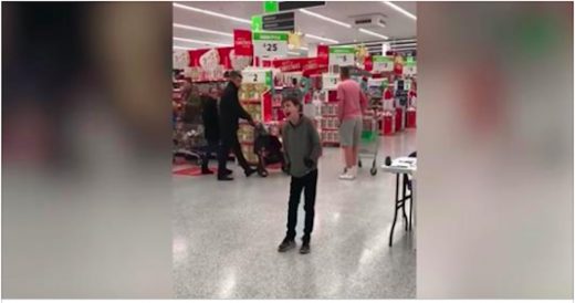 Autistic Boy Belts Out Song In Grocery Store And Leaves Shoppers Floored With Po...