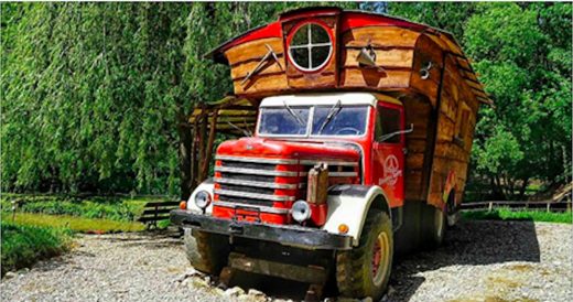 Couple Buys Old Truck And Transforms It Into Home Fit For The Whole Family