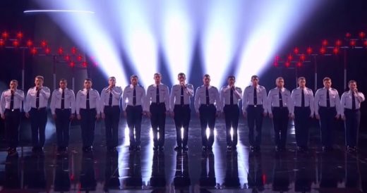 15 Cadets Sing A Capella Song