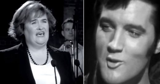 Susan Boyle And Elvis Give Us Chills With Their Impossible Duet Of “O Come All...