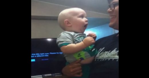 Sweet Baby Can’t Recognize Dad After He Shaves Off Beard