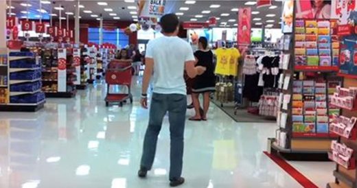 Man In Target Busts Into Impromptu Dance Routine