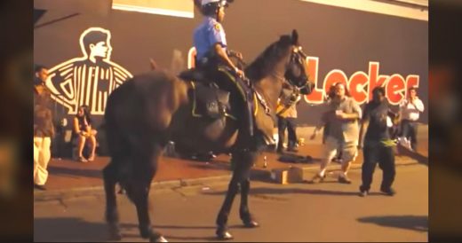 Cop’s Horse Make Street Party Even More Fun With Fancy Dance Moves