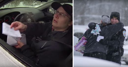 Woman Hugs Cop When She Gets Pulled Over For Good News Instead Of Ticket