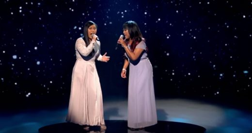 Talented Mother-Daughter Duo Sing “Wind Beneath My Wings”