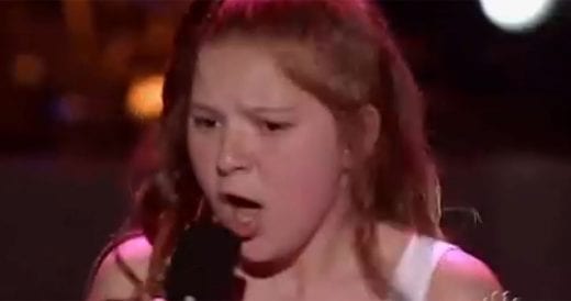 Little Girl Chooses Big Song To Sing And Impresses Judges