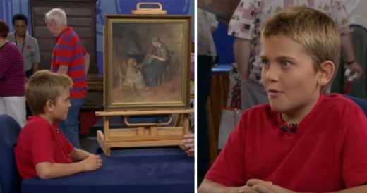 Kid Who Bought Painting For $2 Finds Out How Much It’s Actually Worth