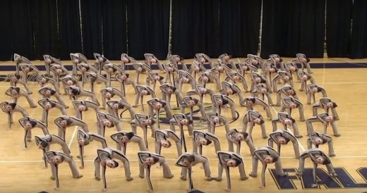 Breathtaking Performance By A Massive Group Of Dancers Takes An Astonishing Twis...