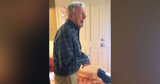 Grandpa Can’t Find His Ringing Phone And Starts Laughing When He Finds It