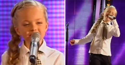 Little Girl Performs High-Voltage Rendition of Beatles’ Song