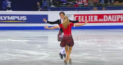 Siblings Face-Off On Ice And Their Risky Skating Routine Has Audience Captivated