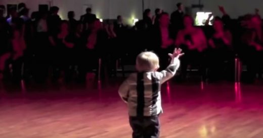 2-Year-Old Dances When He Hears Elvis