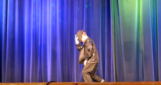 9-Year-Old Pulls Off Dance Number To “Billie Jean” At Talent Show