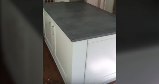 Man Reveals Hidden Room Under Kitchen Island