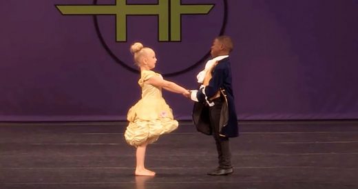 Tiny Dancers Perform To Disney Classic