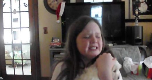 Sisters Are Emotional After Pup Appears On Christmas Morning