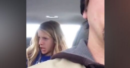 Dad Records Daughter’s Comedic Selfie Session On Camera