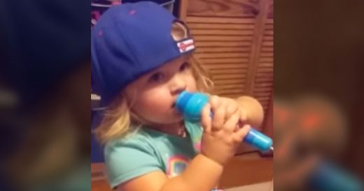 2-Year-Old Sings “Star Spangled Banner” Using Own Language