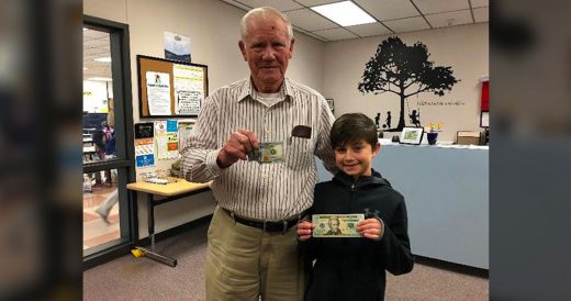 Little Boy Returns $100 To Retired Man