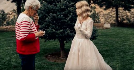 Grandma Sees Granddaughter In Wedding Gown She Wore Decades Earlier