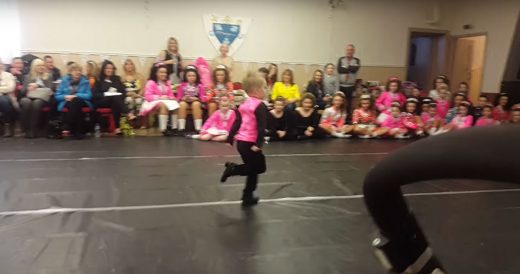 4-Year-Old Boy Performs Irish Dance