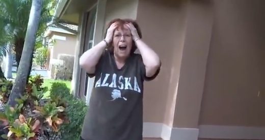 Grandma Is Overjoyed When 3-Year-Old Granddaughter Rings Her Doorbell