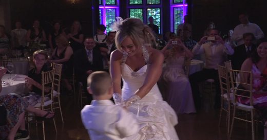 6-Year-Old Boy Steps Up To Dance With Mom At Wedding