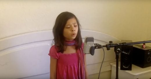 10-Year-Old With A Sweet Voice Sings “Hallelujah”