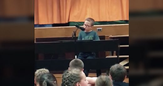 10-Year-Old Sings “Imagine” At Talent Show. Leaves Every Person In The Room ...