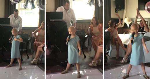 6-Year-Old Girl Battling Disease Sings “Fight Song”