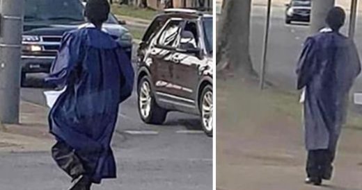 Teen Is Gifted Car After Photos Of Him Walking To Graduation Surface