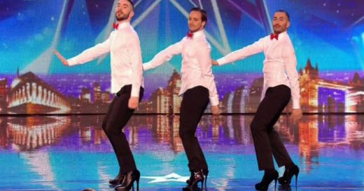 3 Men Take The Stage In Heels To Perform Dance Routine