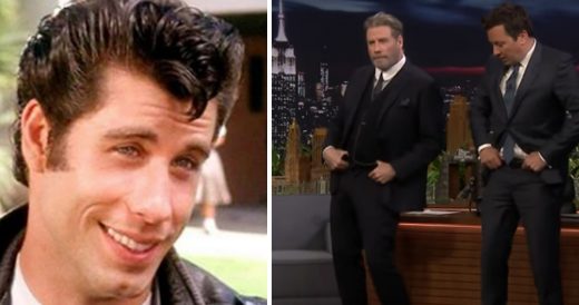 John Travolta Teaches His Iconic Dance From “Grease”