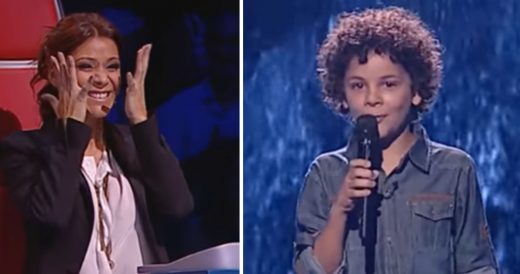 Little Boy Performs “All Of Me” On “The Voice”