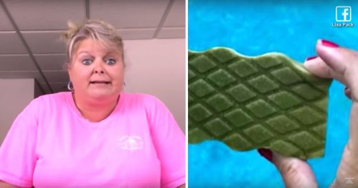 Grandma Finds Shortcut To Make Dirty Pool Clean Using 1 Magic Eraser