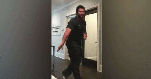 Dentist Shows Off Dance Moves To Drake’s “In My Feelings”