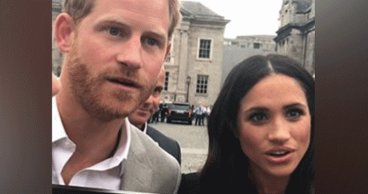 Harry And Meghan Are Flabbergasted By Teen’s Hand Drawing Of The Couple