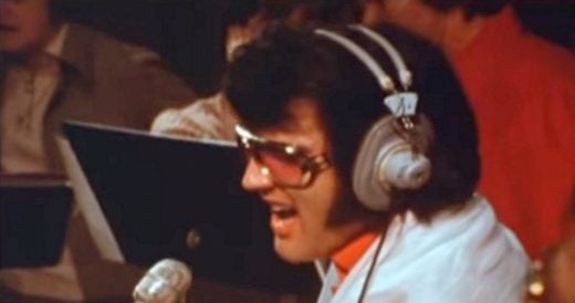 Footage Of Elvis Singing “Always On My Mind”