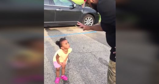 Little Girl Argues With Dad Over How To Count To Five