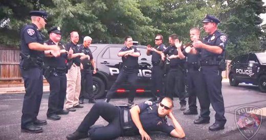 Cops Lip Sync To “Footloose”