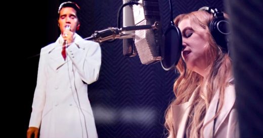 Elvis Sings Gospel Duet With Lisa Marie