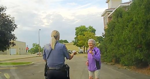 Cop Leaves Car To Stop Grandma From Dancing Alone