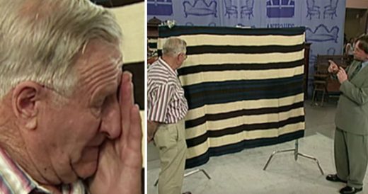 Man Finds Out Old Blanket Is A Piece Of History At Antique Roadshow