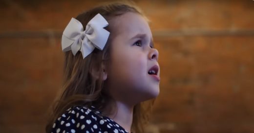 Little Girl Sings “A Million Dreams” With Her Dad